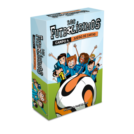 Primer juego de cartas de Los Futbolísimos Campo 4 de S.M. Ediciones