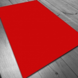 Neoprene mat 150x90 cm - Plain Red