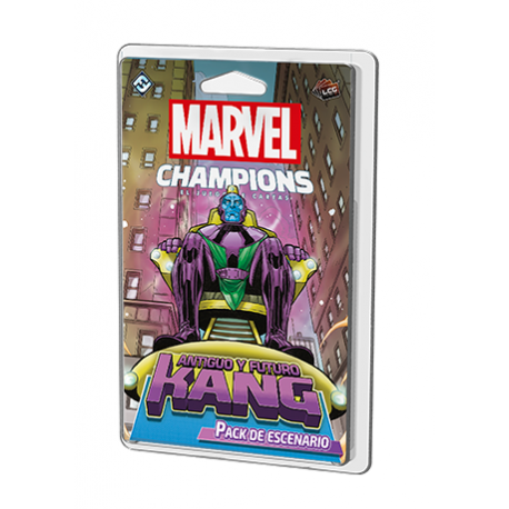 Pack de escenario Antiguo y futuro Kang para Marvel Champions Lcg Juegos de Cartas de Fantasy Flight Games