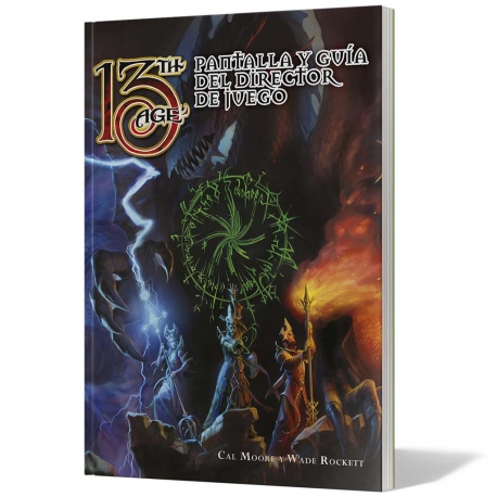 Suplemento 13th Age Pantalla y Guía del DJ de Holocubierta