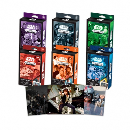 Juego de cartas Star Wars Fact files de Topps