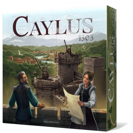 Caylus 1303 es la más que esperada reedición mejorada del juego de mesa de construcción Caylus de Space Cowboys
