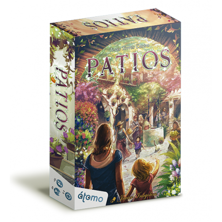 Family board game Patios from Átomo Games