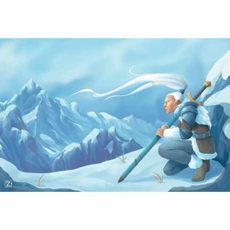 Tapete neopreno 60x90 - Nieve