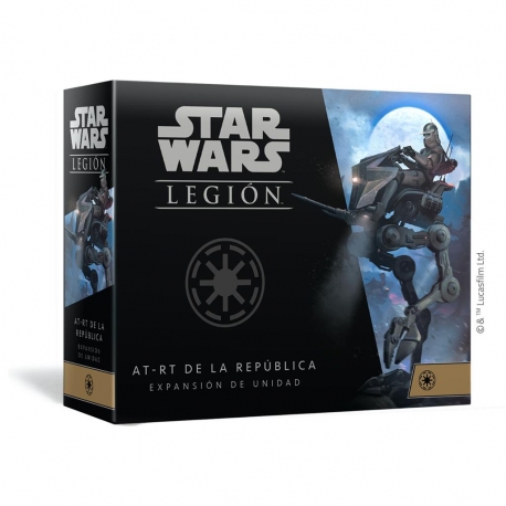 Juego de miniaturas Star Wars: Legion AT-RT de la República de Fantasy Flight Games