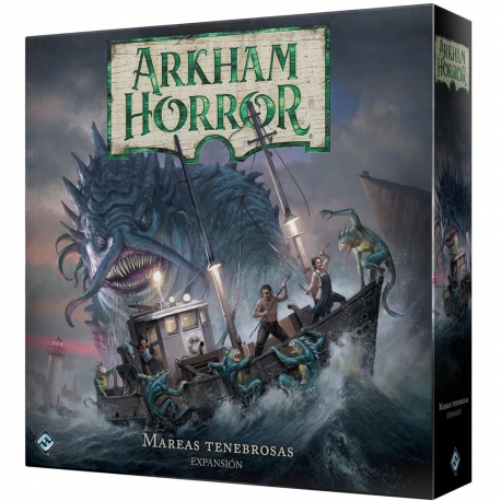 Expansión juego de mesa Arkham Horror Mareas tenebrosas de Fantasy Flight Games