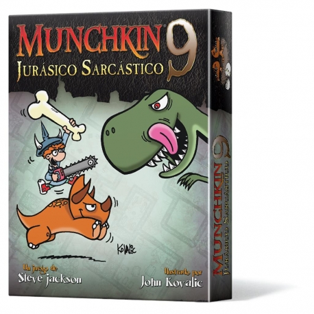 Munchkin 9: Sarcastic Jurassic Card Game from Edge Entertainment