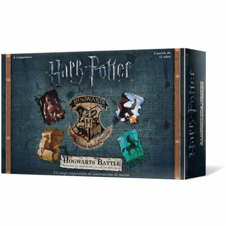 Expansión del juego de mesa Harry Potter Hogwarts Battle Monstruosa Caja de USAopoly