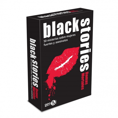 Deadly Ladies card game from the Black Stories collection by Gen X Games
