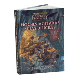 Busy nights and hard days book from Devir's Warhammer RPG 8436589620643