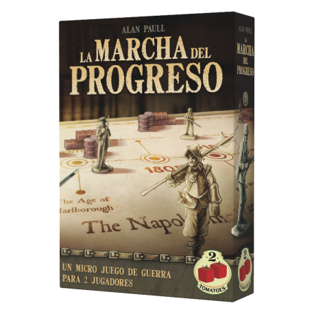 Juego de mesa de guerra La Marcha del Progreso de 2Tomatoes Games
