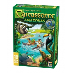 We recover Carcassonne Amazonas, one of the most celebrated games in the Carcassonne Around The World collection.