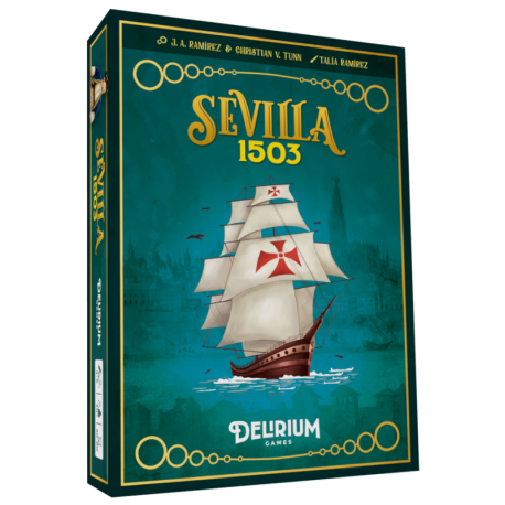 Juego de mesa de estrategia Sevilla 1503 de Delirium Games