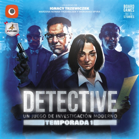 Cooperative board game Detective Season 1 from Maldito Games