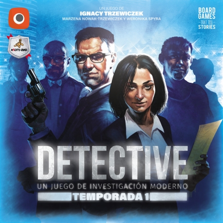 Juego de mesa cooperativo Detective Temporada 1 de Maldito Games