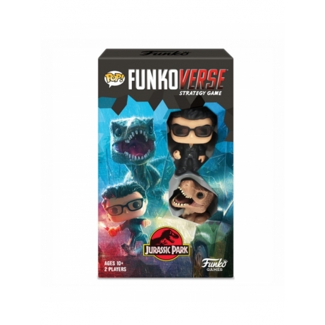 POP! Funkoverse Strategy Game - Jurassic Park 2 figures Funko in Spanish