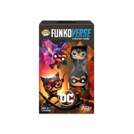 POP! Funkoverse Strategy Game - DC Comics 2 figures Funko in Spanish