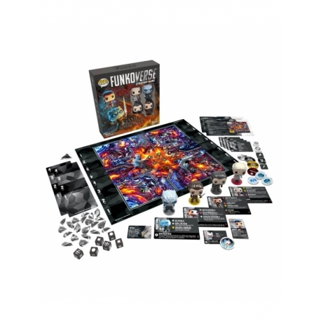 POP! Funkoverse Strategy Game - Game of Thrones 4 Funko figures in English