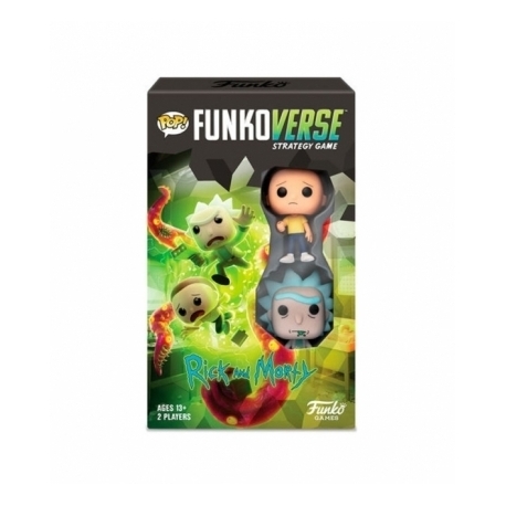 POP! Funkoverse Strategy Game - Rick and Morty 2 figures Funko in Spanish