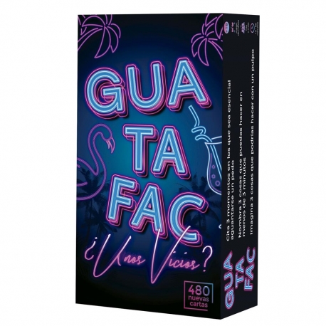 Fun party card game Guatafac Some vices?