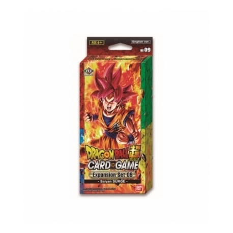 Dragon Ball Super Card Game Expansion Set 8 Displays BE09 Saiyan Surge Inglés