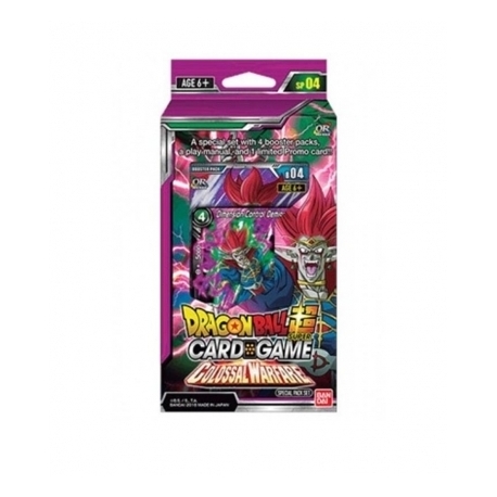 Dragon Ball Super Card Game Special Pack Set Colossal Warfare Inglés