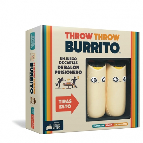 Juego de mesa Throw Throw Burrito de Exploding Kittens