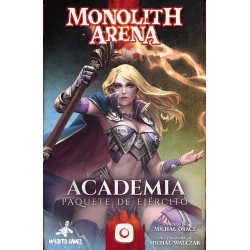 Academy expansion for the board game Monolith Arena by Maldito Games