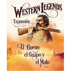 Expansión El bueno, el guapo y el malo del juego de mesa Western Legends de Maldito Games