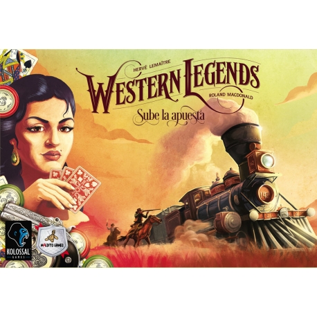 Expansion Ante Up from the board game Western Legends from Maldito Games