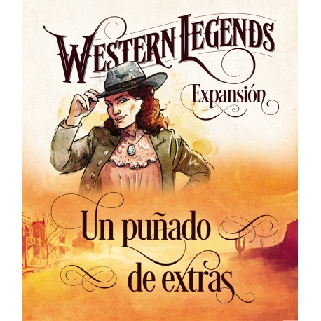 Expansión Un puñado de extras del juego de mesa Western Legends de Maldito Games
