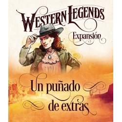 Expansión Un salvaje montón de extras del juego de mesa Western Legends de Maldito Games