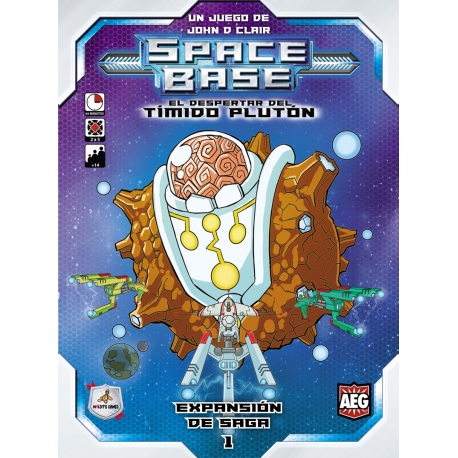 The Emergence of Shy Pluto expansion of the game Space Base from Maldito Games