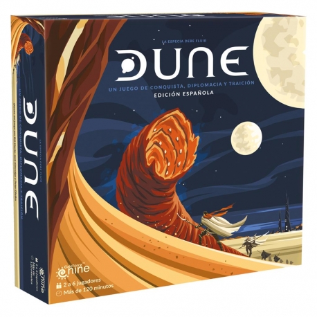 Dune is a game of conquest, diplomacy and betrayal where the spice must flow