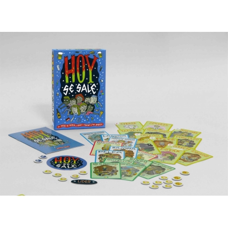 Today it leaves is a card game about a group of friends who go out to party