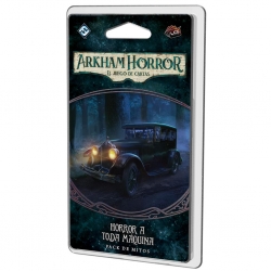 Juego de cartas Arkham Horror Lcg Horror a toda máquina de Fantasy Flight Games