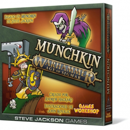 Munchkin Age of Sigmar card game from Games Workshop