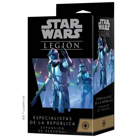 Expansión de personal Especialistas de la república Star Wars: Legion de Fantasy Flight Games