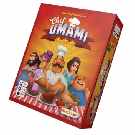 Chef Umami is a card game for all audiences, fun and fast to play
