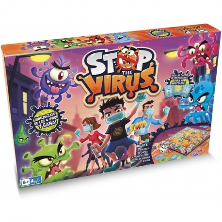Juego de mesa familiar Stop the Virus de IMC Toys