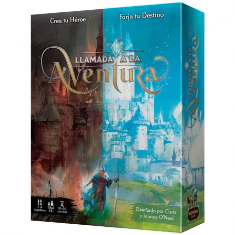 Llamada a la aventura es un juego de mesa en el que competirás por crear al héroe con el destino más glorioso
