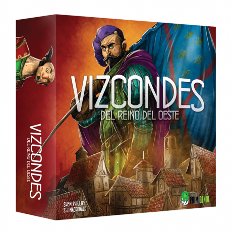 Board Game Viscounts of the Western Kingdom from Primigenio Editions