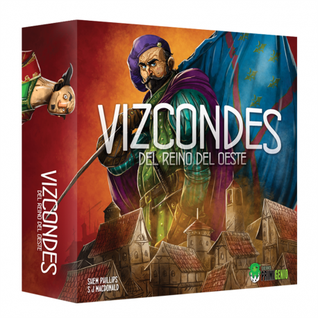 Juego de mesa Vizcondes del Reino del Oeste de Ediciones Primigenio