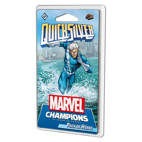 Quicksilver pack de Héroe para Marvel Champions Lcg de Fantasy Flight Games