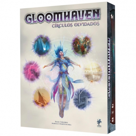 Expansión juego de mesa Gloomhaven Círculos olvidados de Cephalofair Games