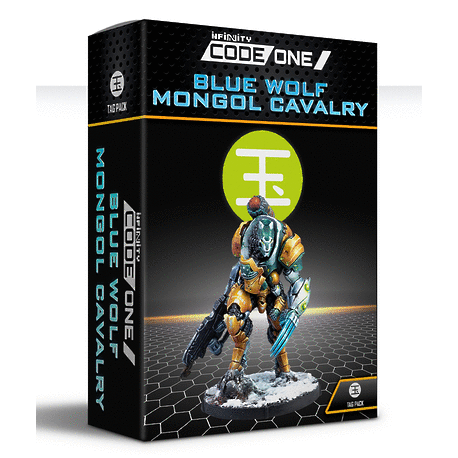 Yu Jing Blue Wolf Mongol Cavalry (TAG) CodeOne Infinity de Corvus Belli 281317-0848
