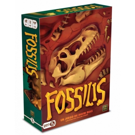 In the board game Fossilis you are a paleontologist about to embark on the adventure of your life