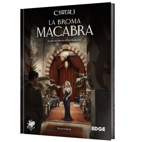 Libro La broma macabra de La Llamada de Cthulhu de Edge Entertainment