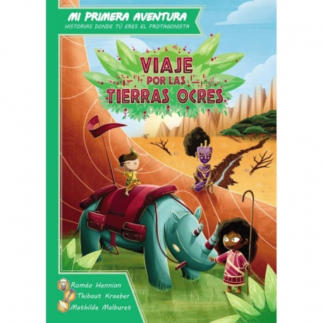 Libro juego de rol para niños Viaje Por Las Tierras Ocres de Maldito Games
