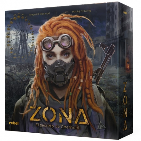 Board game Zone: The Secret of Chernobyl from Rebel